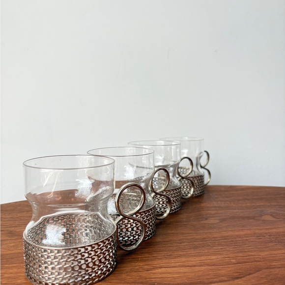 Iittala Tsaikka Finland Tea Glasses Timo Sarpaneva 1957 Mid Century Modern Cups - Picture 14 of 14